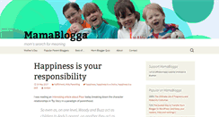 Desktop Screenshot of mamablogga.com